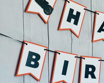Motorcycle Birthday Banner, Motorcycle Inspired Birthday Banner, Motorcycle Party Decor, Motorcycle Party Decor