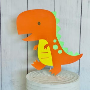 Dinosaur Cake Topper, Dinosaur Party Decor, Dinosaur Birthday Party, Dino Cake Topper, Dinosaur Cake Decor