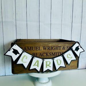 Graduation Card Banner, Graduation Banner, Card Box Banner, Graduation Party Decor, High School Graduation, Collage Graduation