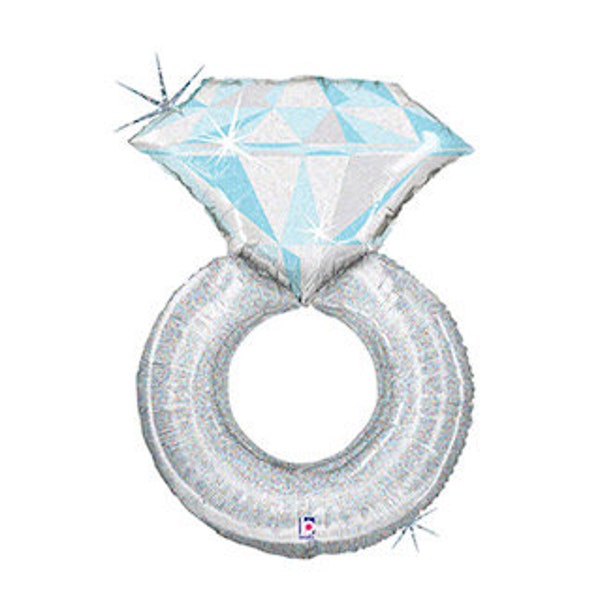Diamond Ring Balloon, Ring Balloon, Bridal Shower Balloon, Bride To Be Decor, Bridal Shower Decor