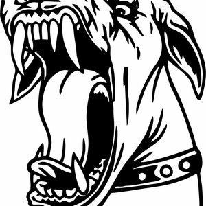 Attack Mad Dog auto boot vrachtwagen laptop raam vinyl sticker sticker