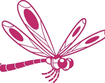 Dragonfly Butterfly Insect Wings Car Truck Window Laptop Vinyl Decal Sticker