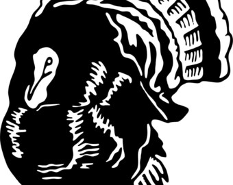 Wild Turkey Hunting Hunter Bird Car Truck Window Wall Laptop Vinyl Decal Sticker