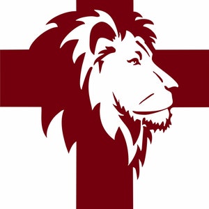 Jesus Christus Löwe Jeshuah Jeschua Kreuz Christian GOD Vinyl Aufkleber Aufkleber