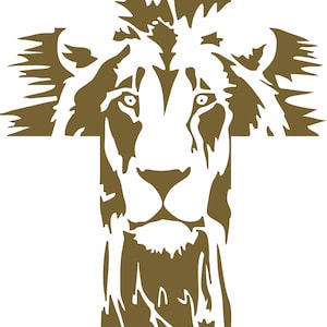 Lion Judah Yeshua Lamb Jesus Christ Cross Christian GOD Bible Vinyl Decal Sticker