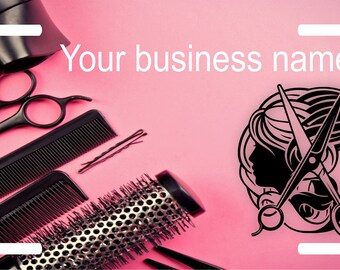 Custom Hair Stylist Aluminum License Plate Car Tag