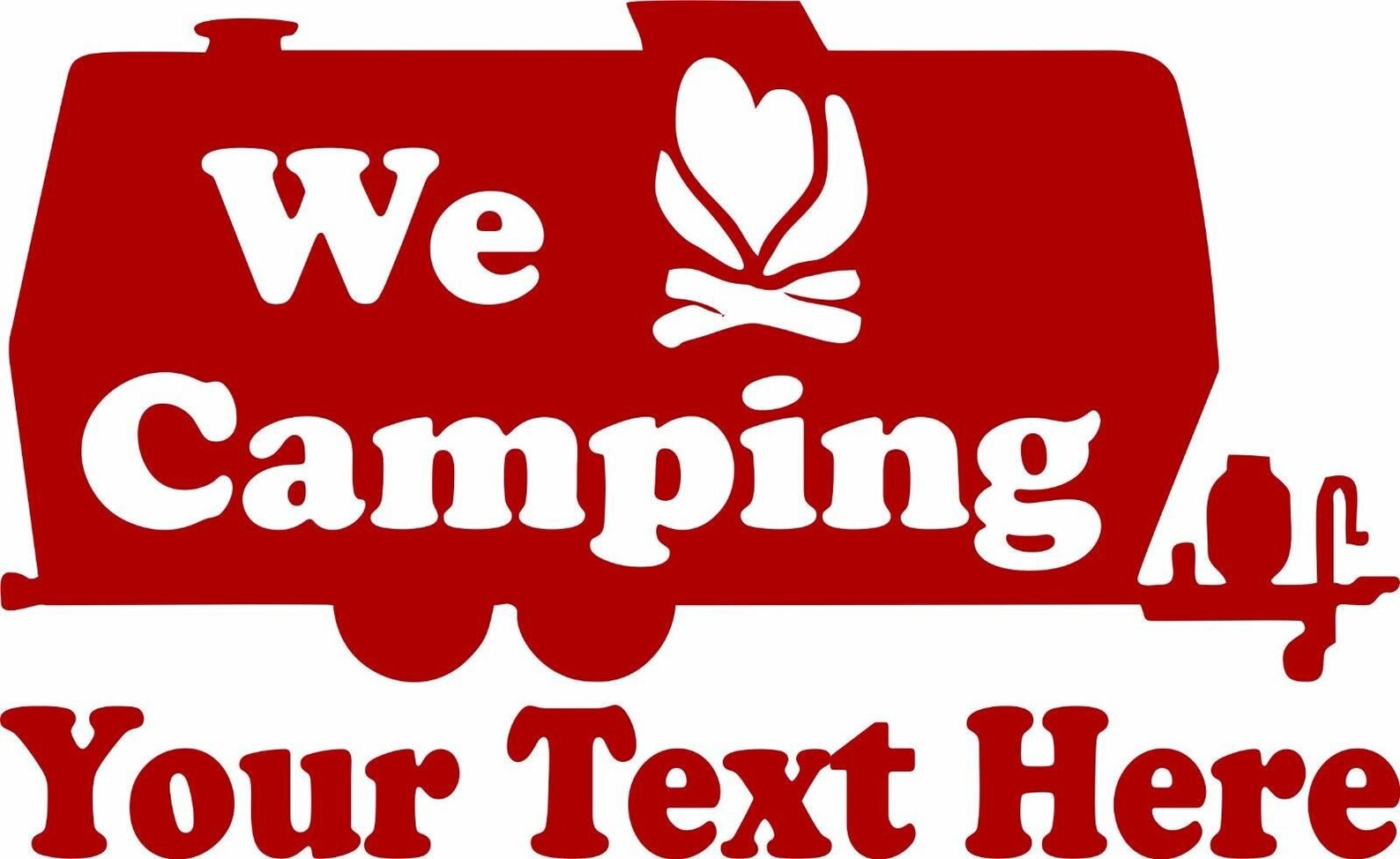 Personalized Rv Tags Camping RV Camper Tag Along Travel Trailer Custom Window Vinyl Decal ...