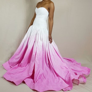PDF sewing pattern | Sizes 10-16 | Sweetheart neck drop waist ball gown with built in corset