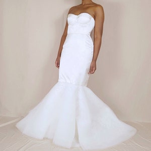 Trumpet Wedding Dress Etsy