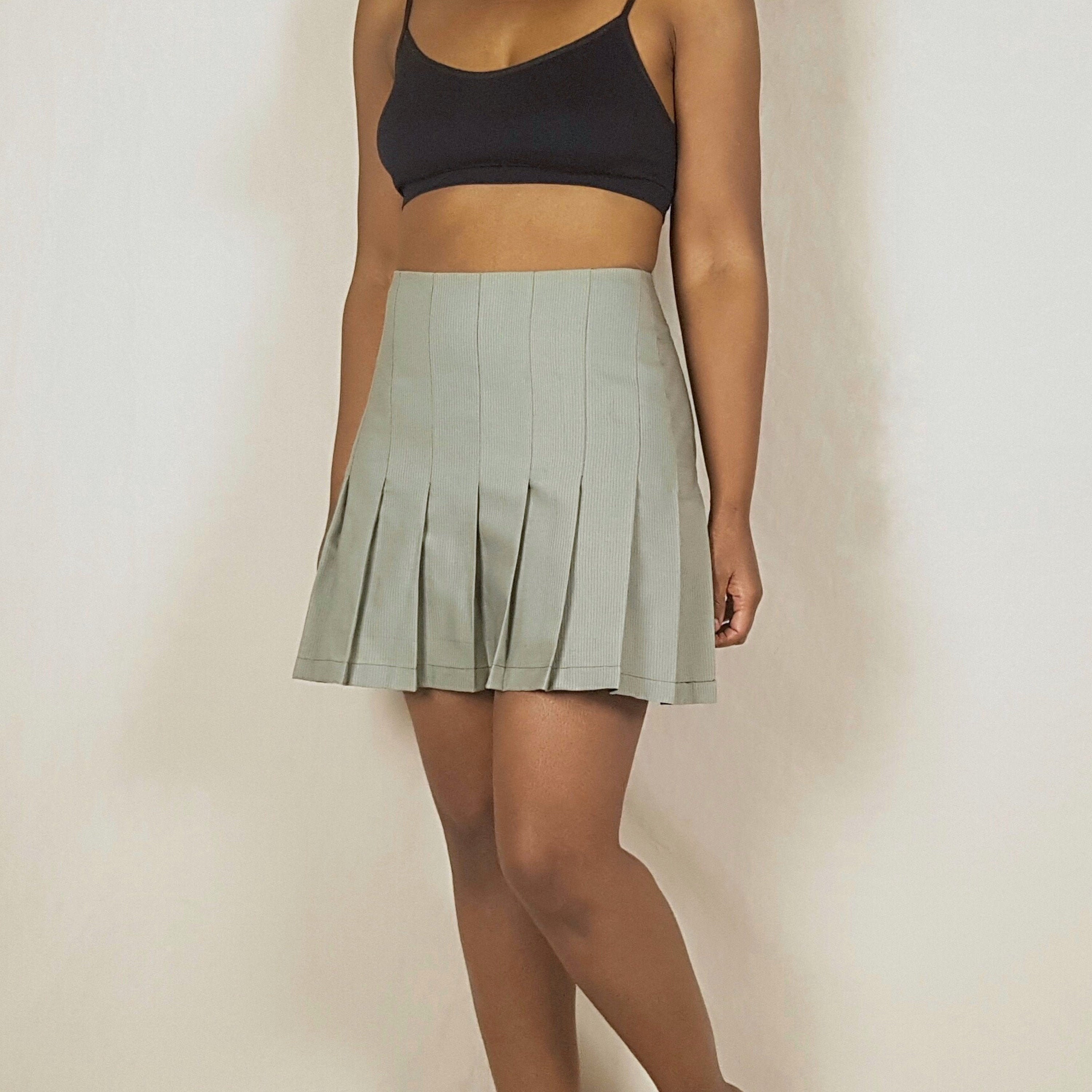 Knife Pleat Skirt - Etsy