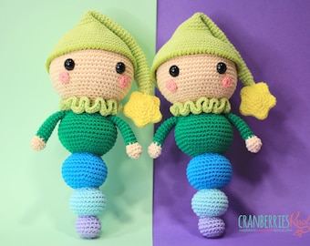 GUSILUZ Muñeco de ganchillo amigurumi PATRÓN PDF
