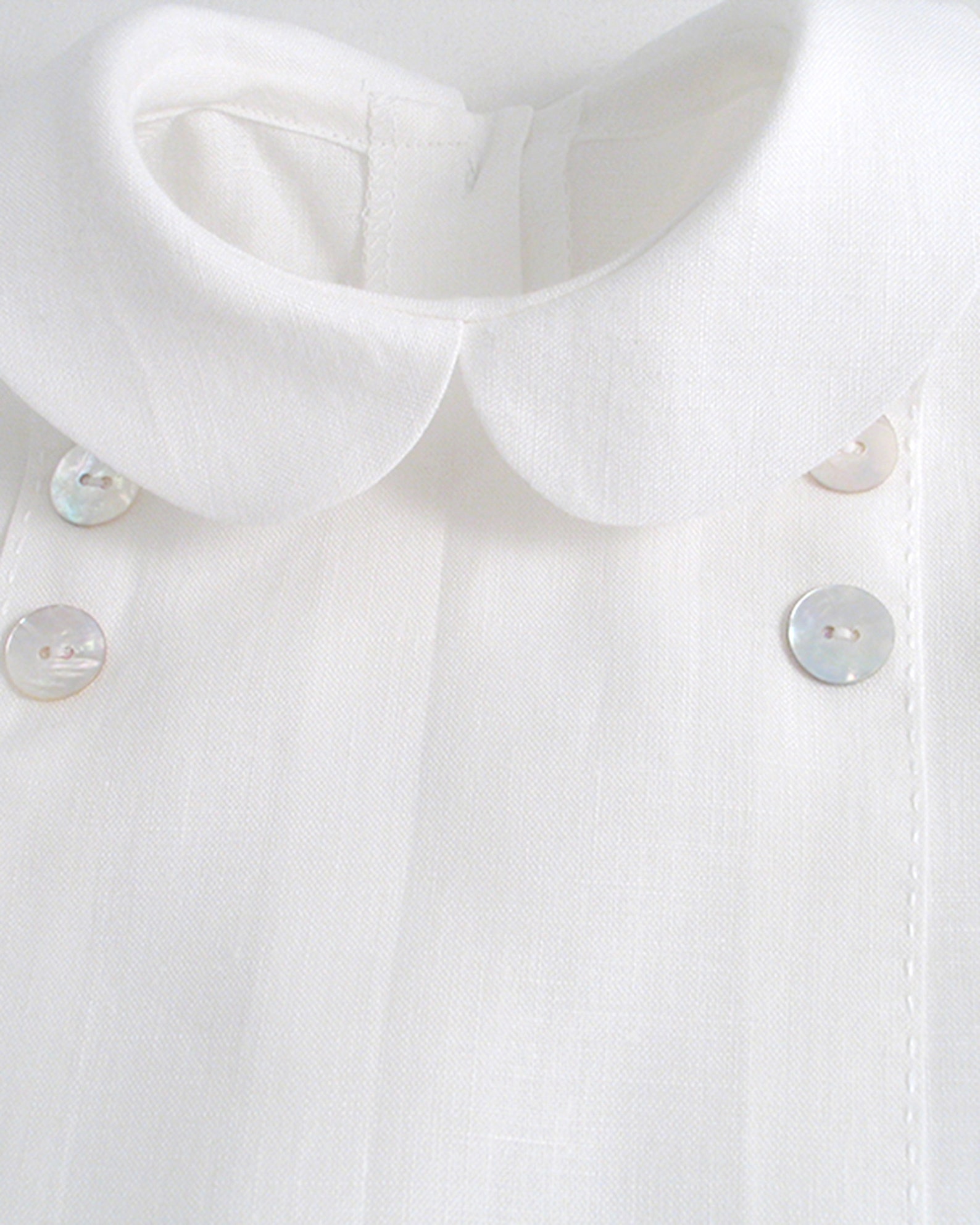 White Linen suit for a Baby Boy Etsy