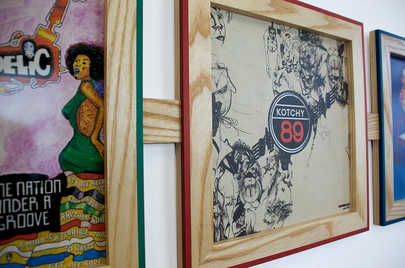 Triple LP Frame Vinyl Album Cover Record Frame Display Frame Etsy