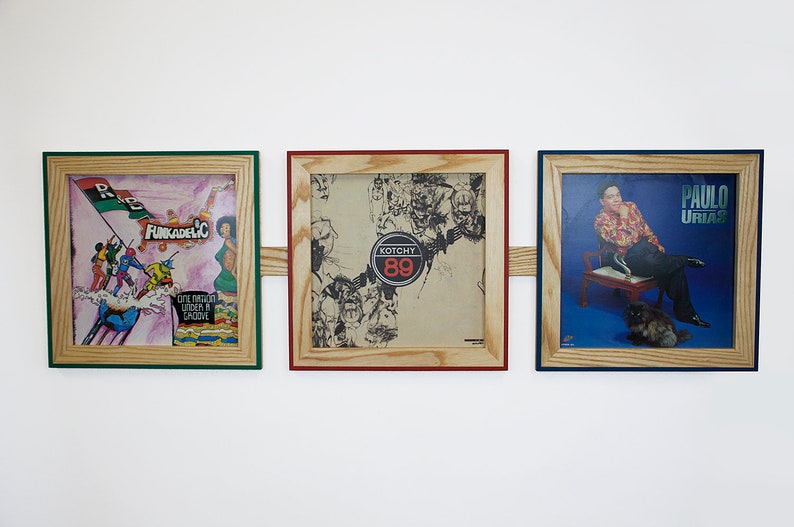 Triple LP Frame Vinyl Album Cover Record Frame Display Frame Wall