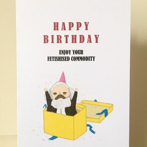 Karl Marx Birthday Card