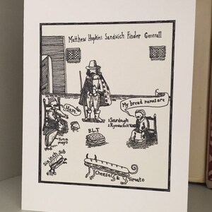 Witch Finder General Sandwich Pun Card image 5
