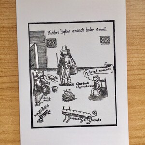 Witch Finder General Sandwich Pun Card image 4