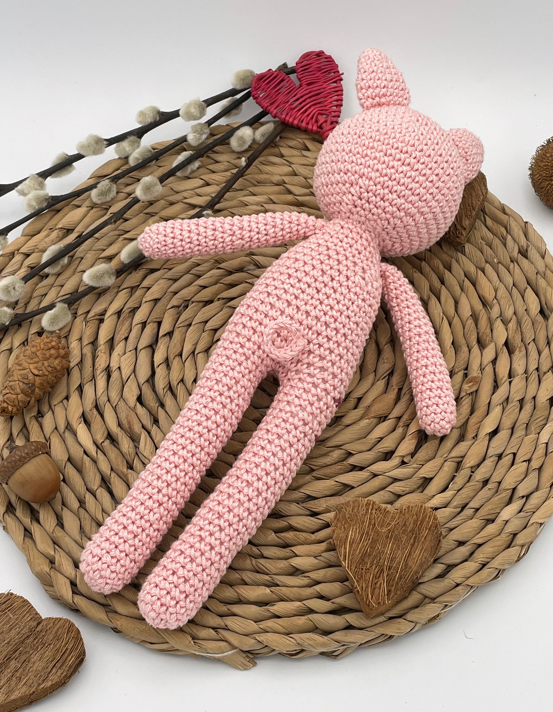 Handmade Crochet Newborn Cow Gift Set (4pc) – Baby Shower Gift main image 0