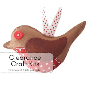 Felt Craft Sewing kit clearance.