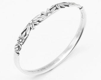 Spoon Bangle Bracelet: "Starlet" by Silver Spoon Jewelry