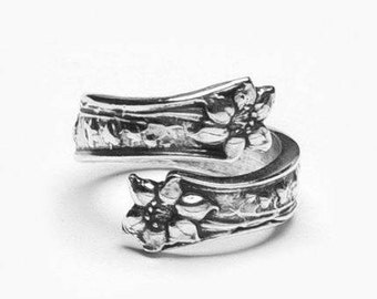 Spoon Ring: "Lila" by Silver Spoon Jewelry