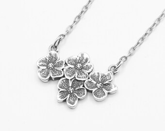 Spoon Necklace: "Buttercup Flower" by Silver Spoon Jewelry