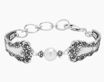 Spoon Bracelet: "Lady Helen" by Silver Spoon Jewelry