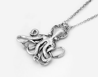 Spoon Necklace: "Octopus" by Silver Spoon Jewelry