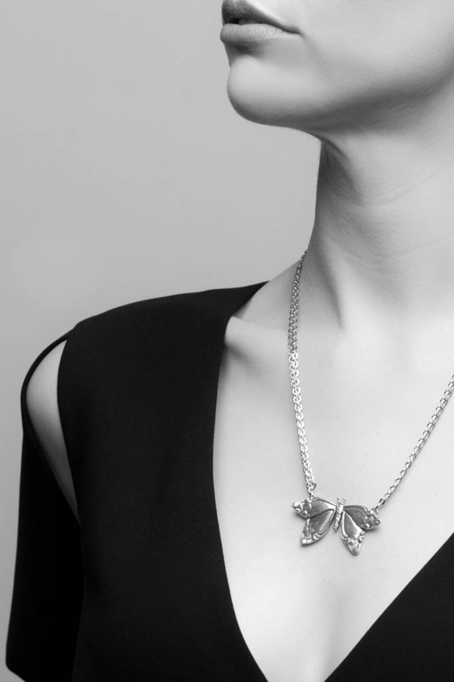 Spoon Necklace butterfly by Silver Spoon Jewelry Etsy