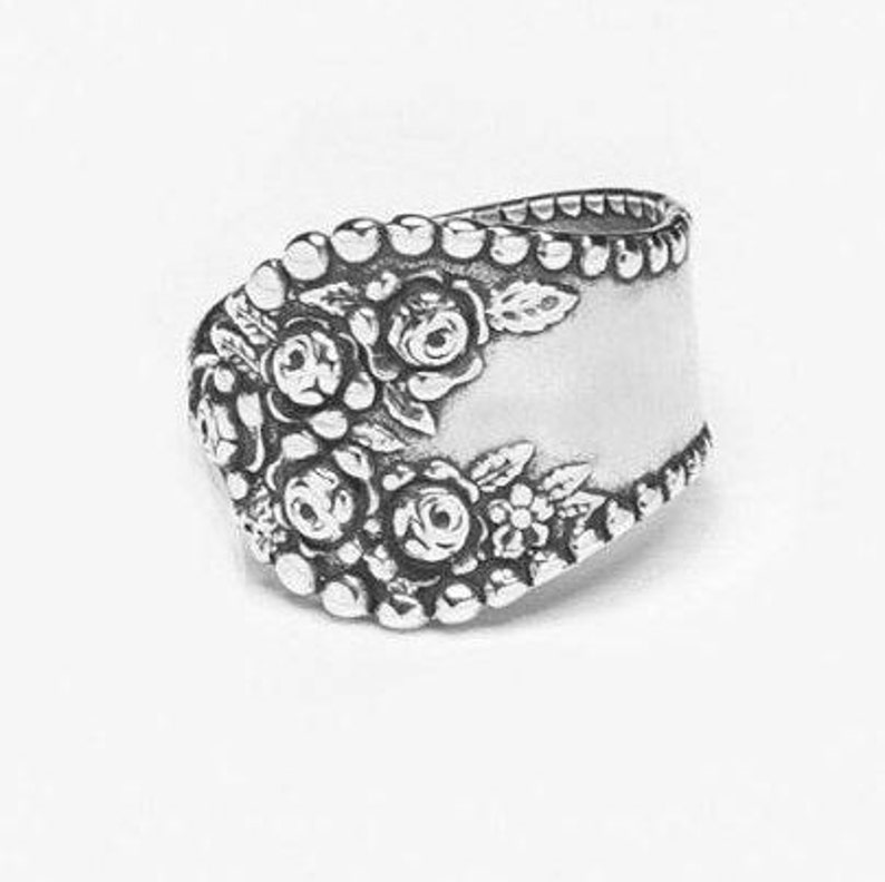 Spoon Ring rosemary by Silver Spoon Jewelry Etsy