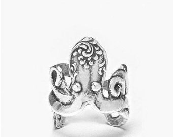 Spoon Ring: "Octopus" by Silver Spoon Jewelry