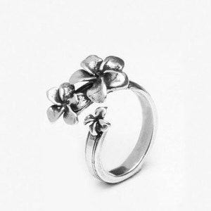 Spoon Ring: Plumeria by Silver Spoon Jewelry image 2