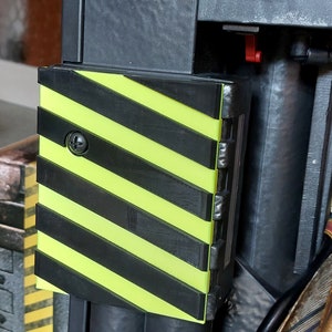 Ghostbusters Frozen Empire, Magnetic power cell cover to fit Hazlab Proton Pack