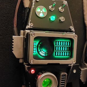 Ghostbusters-inspired Proton Pack Mk2 Attenuator. (Model 014) Traditional.