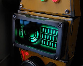 Ghostbusters-inspired Proton Pack Mk2 Attenuator. (Model 012) The Yellow Peril.