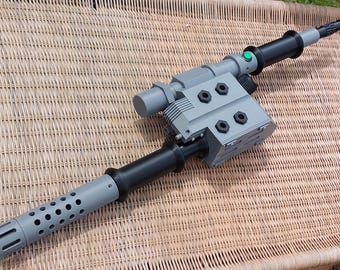 Ghostbusters 2016/Answer the call inspired proton wand. Raw 3d printed parts.