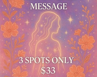 Custom Soul Portrait + Channeled Message | Hand-Drawn Spiritual Art | Printable Energy Portrait | Celestial Spirit Gift