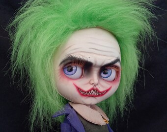 Custom Blythe Doll Clown Faceplates (NO Doll or EYEMECH)