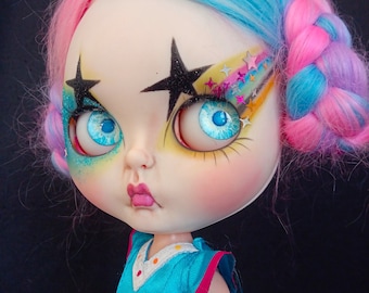 Custom Blythe Doll Faceplates (NO DOLL)