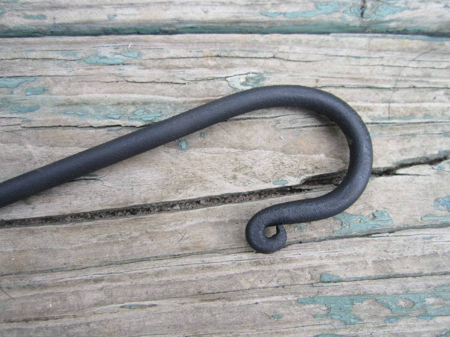 Set of 6 S Hooks Rustic Metal Hookgarden Hanger Outdoor Etsy