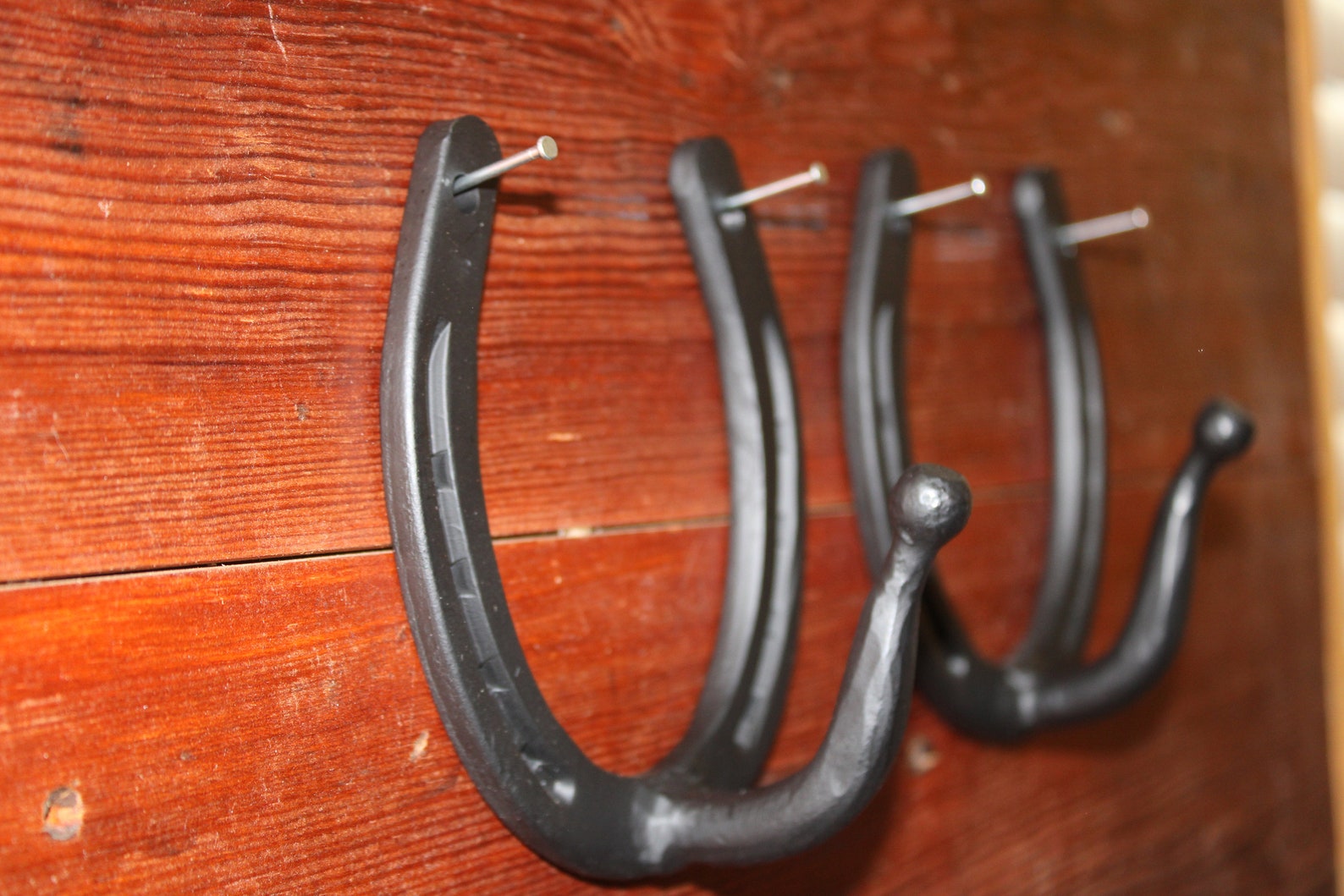 Horseshoe Wall Hooks Hand Hooks Rustic Wall Hooks Etsy