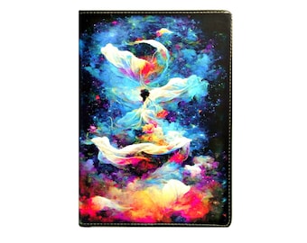 Magical Abstract Faux Leather Lined Dream Journal Diary Book