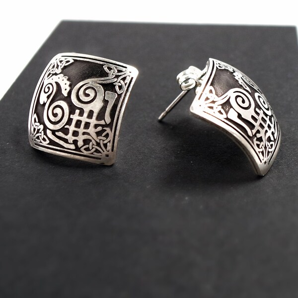 Men Viking Earrings Etsy