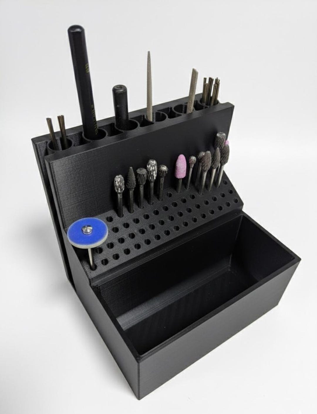 Bit Crafter Dremel Bit Holder Rotary Bit Organizer, Crafter Organizer, Jewelry Tool ...