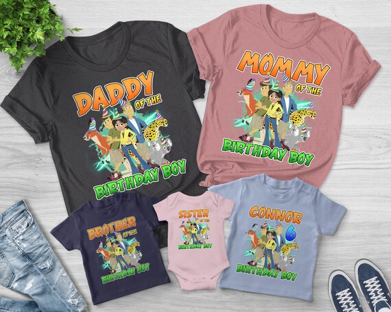 T Shirt Wild Kratts Theme Party 