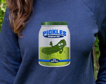 Pickle Jar Sweatshirt, Canning Season Sweatshirt, Pickle Lovers Sweatshirt, Homemade Pickles Sweatshirt, Pickle Jar Crewneck, Pickle Peace
