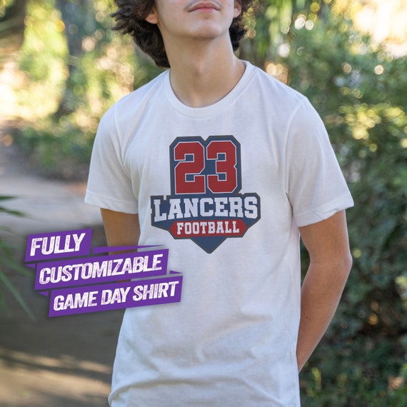 CREEK LANCERS FOOTBALL Sublimated Shorts CREEK LANCERS FOOTBALL Sublimated Shorts