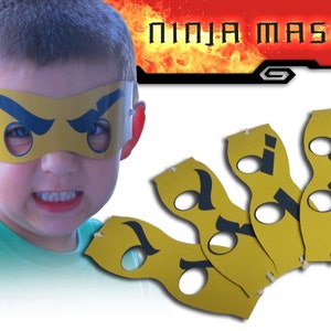 Ninja Masks (Digital File)