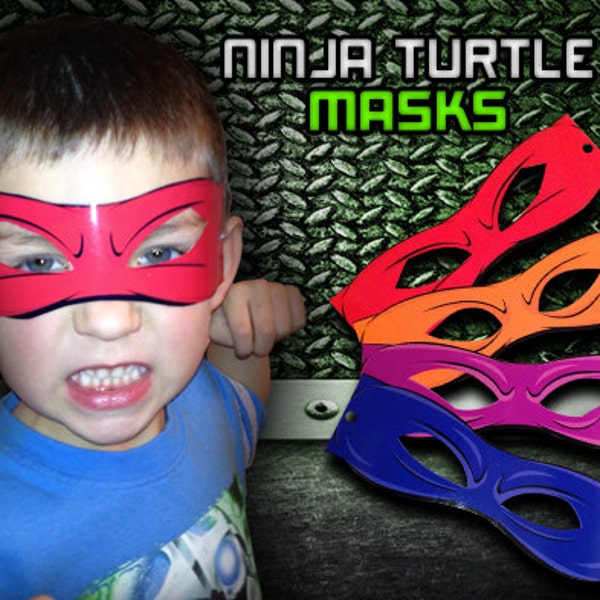 Ninja Turtle Mask - Etsy