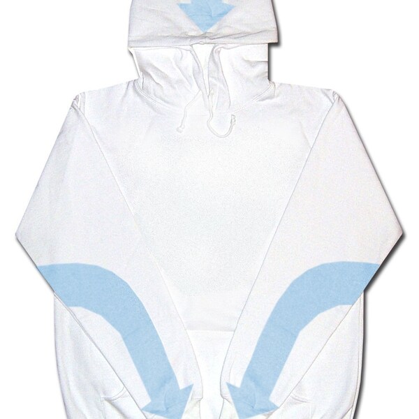 Glow-In-the-Dark Aang Tattoo Hoodie - Avatar: The Last Airbender